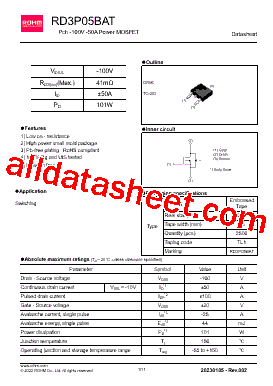 RD3P05BAT型号图片