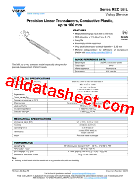 REC38L0.5D102W型号图片