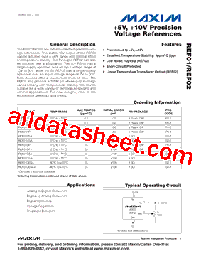 REF01EP+型号图片