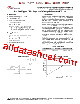 REF3030AIDBZR型号图片