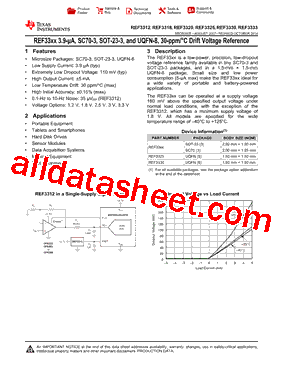 REF3312AIDBZRG4型号图片