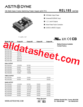 REL185-2002型号图片