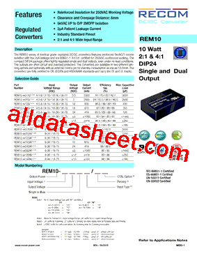 REM10-2412DW型号图片