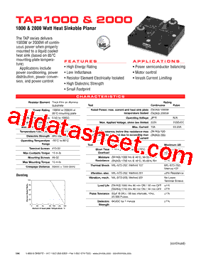 RES-TAP1000-2000型号图片