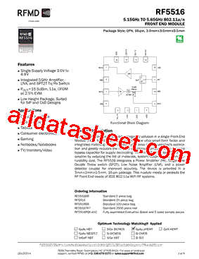 RF5516SB型号图片