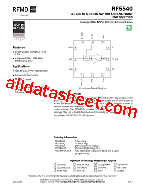 RF5540SQ型号图片