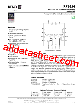 RF5616SQ型号图片