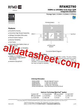 RFAM2790型号图片