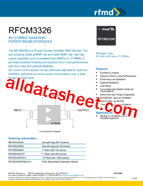 RFCM3326PCBA-410型号图片