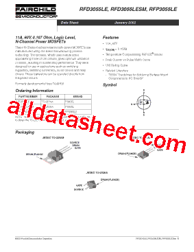 RFD3055LE型号图片