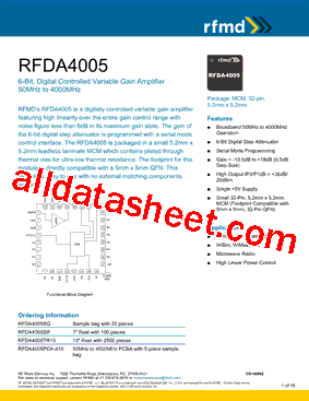 RFDA4005型号图片
