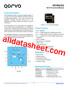 RFFM4252SB型号图片