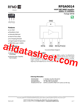 RFGA0014型号图片