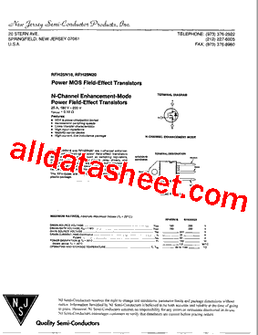 RFH25N18型号图片