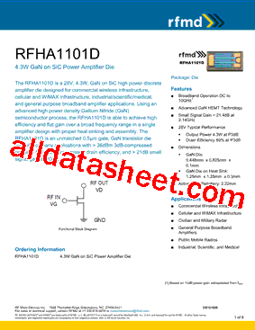 RFHA1101D型号图片