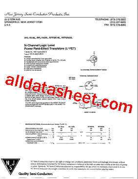 RFL1N18L型号图片