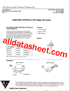 RFM12N08型号图片