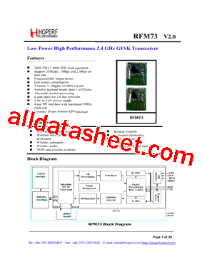 RFM73型号图片