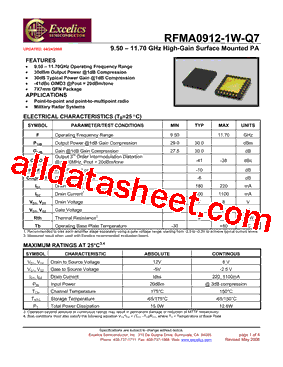 RFMA0912-1W-Q7型号图片