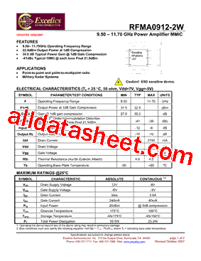 RFMA0912-2W型号图片