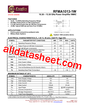 RFMA1013-1W型号图片