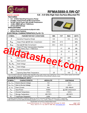 RFMA5880-0.5W-Q7型号图片