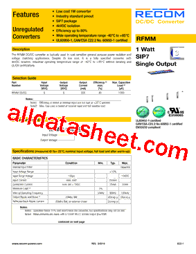 RFMM-0505S型号图片