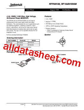 RFP4N100型号图片