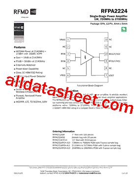 RFPA2224SR型号图片