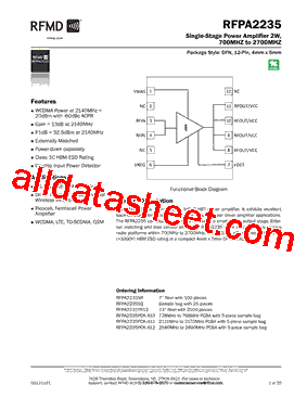 RFPA2235PCK-411型号图片