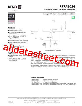 RFPA5026SQ型号图片