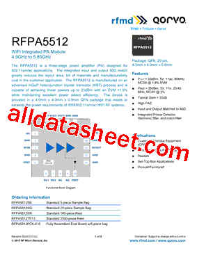 RFPA5512SR型号图片