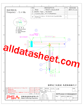 RFPCA501019NNAB301型号图片