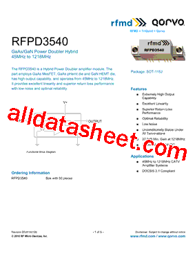 RFPD3540型号图片