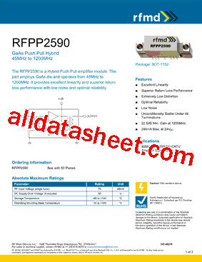 RFPP2590型号图片