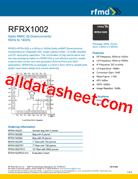 RFRX1002型号图片