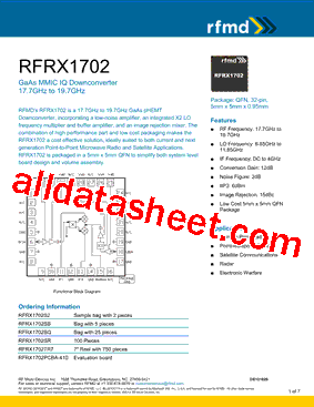 RFRX1702型号图片