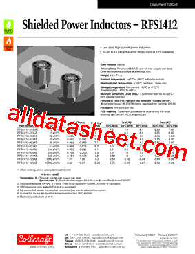 RFS1412-393KE型号图片