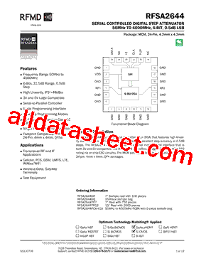 RFSA2644TR7型号图片