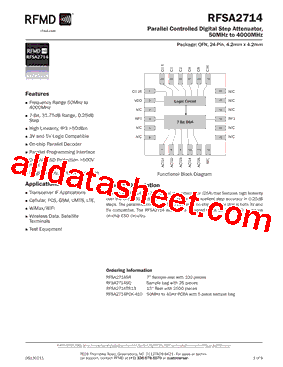 RFSA2714PCK-410型号图片