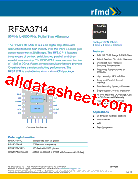 RFSA3714PCK-410型号图片