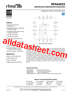 RFSA4023SR型号图片