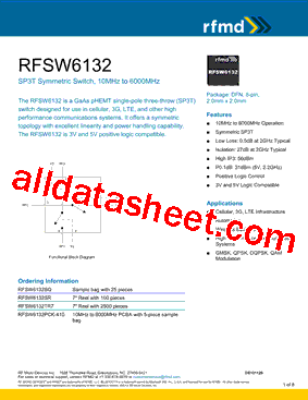 RFSW6132型号图片