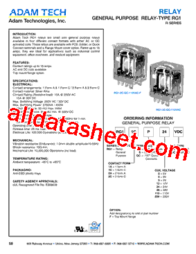 RG12AS12VDC型号图片