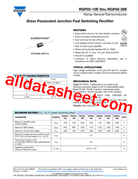 RGP02-18EHE3/54型号图片