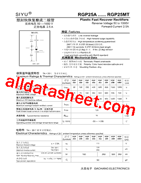 RGP25D型号图片