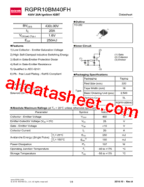 RGPR10BM40FH型号图片