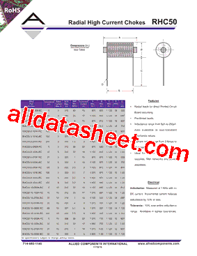RHC50-3-151K-RC型号图片