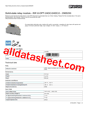 RIF-0-OPT-24DC型号图片