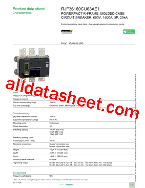 RJF36160CU63AE1型号图片